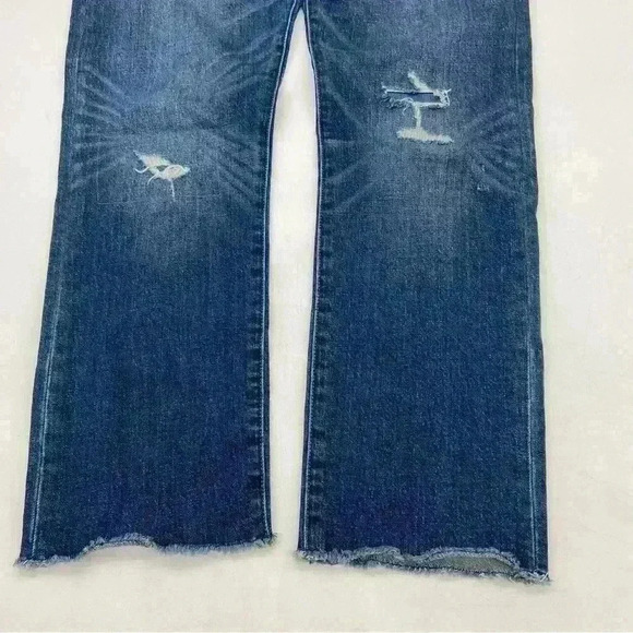 Point Sur Distressed Jeans Size 28 - Picture 6 of 12